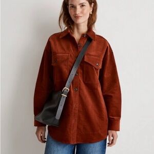 Madewell mahogany corduroy jacket size XS. Excellent condition